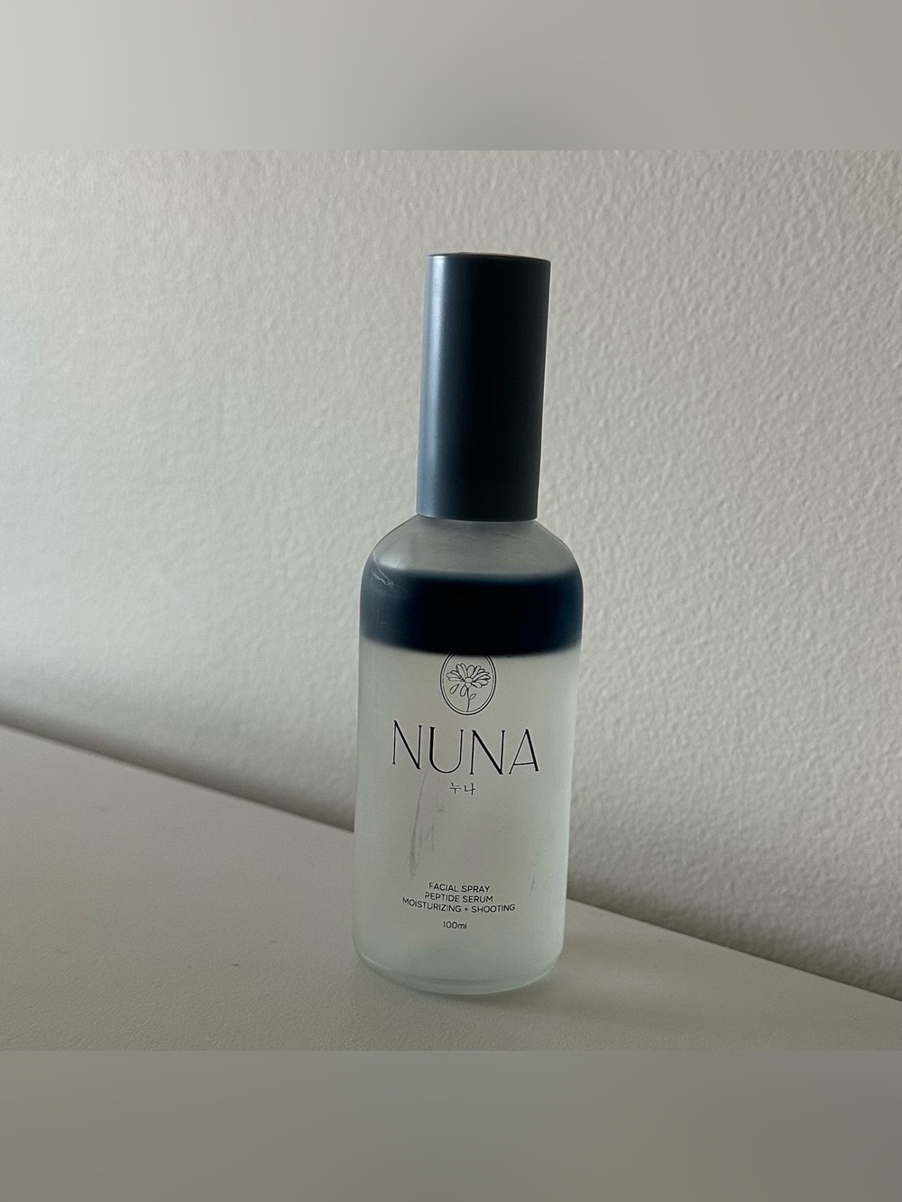 NUNA Hydrating Face Serum Spray Peptide Niacinamide Hyaluronic 100ml No Box